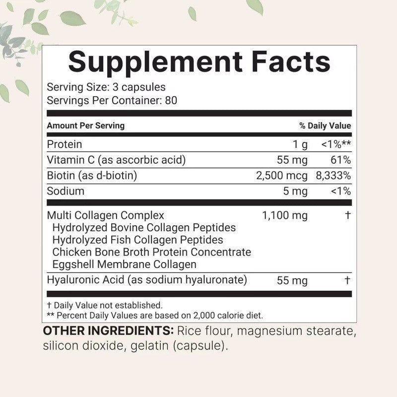 Collagen Peptide Capsules