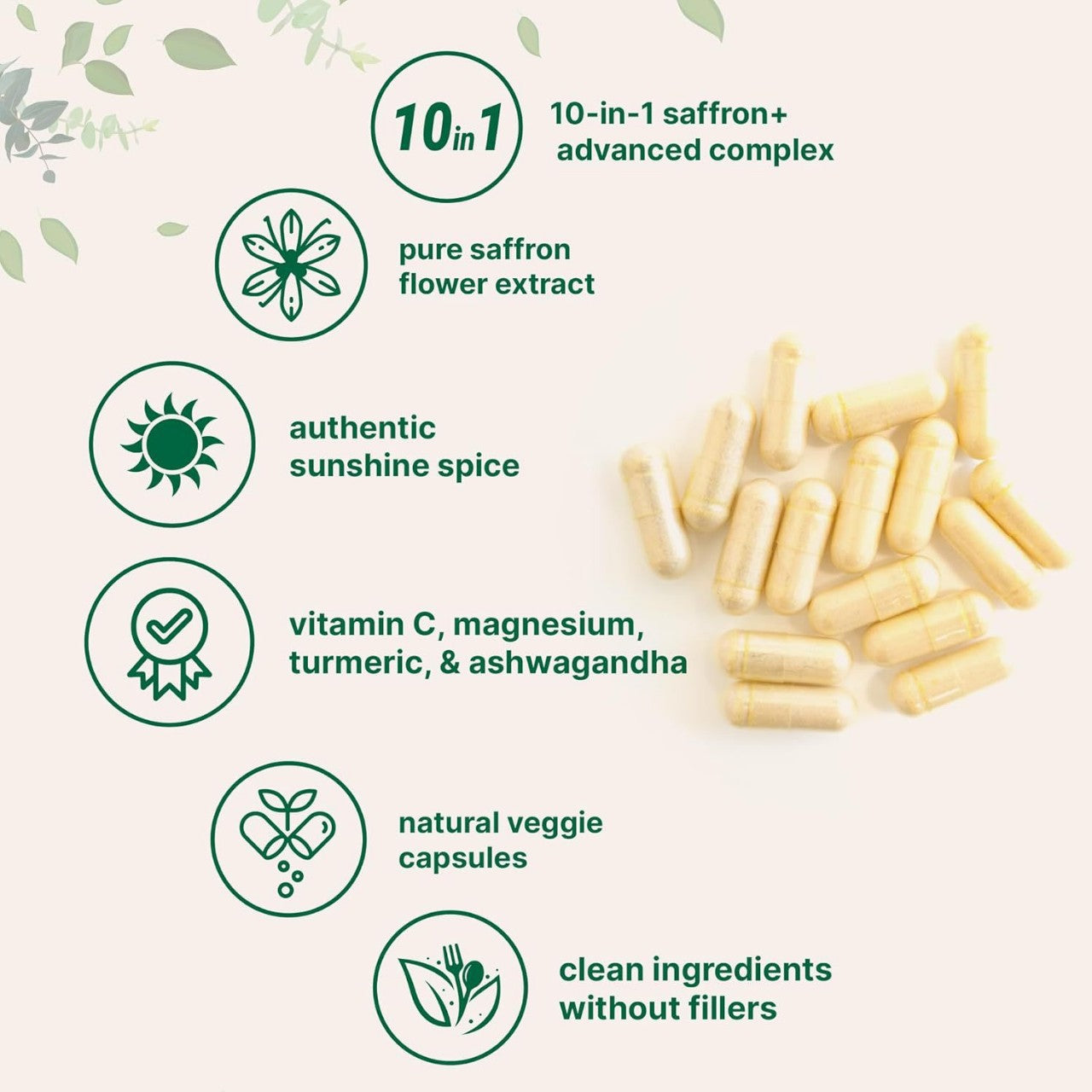 saffron capsules